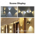 Luz de arandela de parede de parede de luz leve de LED interior externa